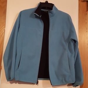 Lands' End light weight girls fleece jacket